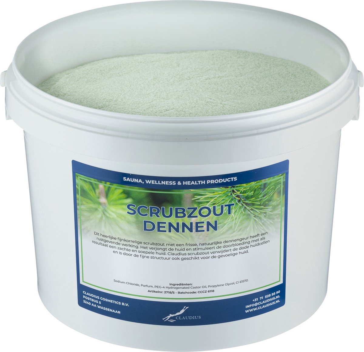 Goedkoopste Scrubzout Dennen - 20 KG - Hydraterende Lichaamsscrub