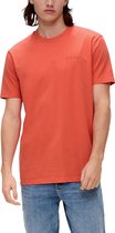Qs Men-T-shirt--20D0 ORANGE-Maat XL