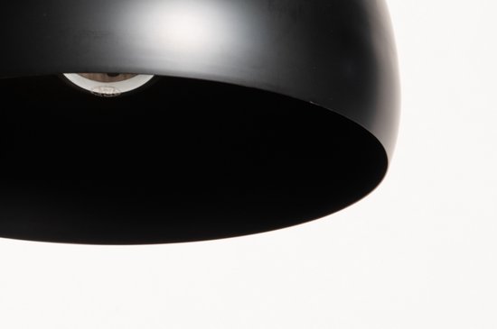 Lumidora Hanglamp 31173 - AMBER - E27 - Zwart - Metaal - ⌀ 32 cm