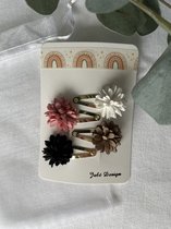 Julé Design clic-clac enfant fleur 4 et 5 cm