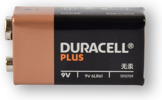 Duracell Alkaline Batterij - Betrouwbare Energie voor Elk Apparaat - Enkele Stuk - AA, AAA, C, D - 9V Alkaline - 550mAh - Zwart