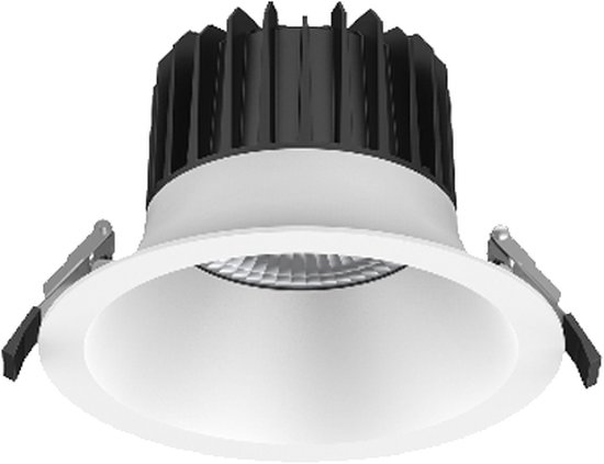 LED Downlight 'Sano' White 8W 2700K Ø110 IP44 60° Triac