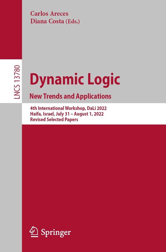Springer Nature Proceedings Computer Science - Dynamic Logic ... - cover
