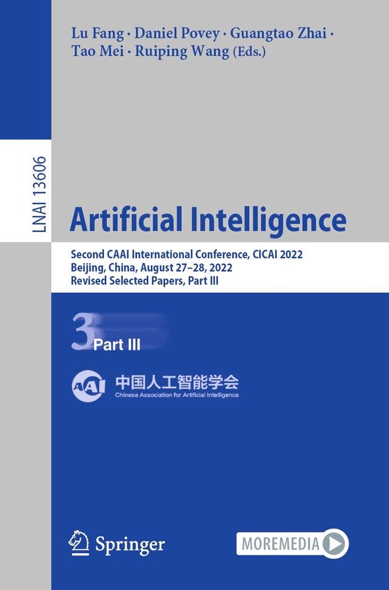 Springer Nature Proceedings Computer Science 3 - Artificial  ... - cover