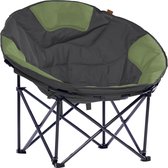 Bol.com Skandika XXL Moonchair – Campingstoel – Klapstoel – Vouwstoel - Kampeerstoel - Grote comfortabele campingstoel opvouwbaa... aanbieding