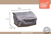 Winza Outdoor Covers - Premium - housse de protection BBQ encastrable - Dimensions : 90x67x31 cm - Housse pour BBQ encastrable - Etanche - grand teint - Garantie 2 ans