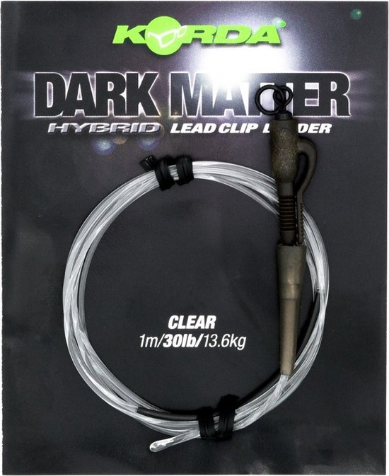 Korda Camo Leaders + Hybrid Leadclip - Transparant van Korda — afbeelding 3