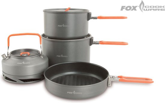Fox Carp Fox Cookware Large 4-delige Set Grijs van Fox — afbeelding 4