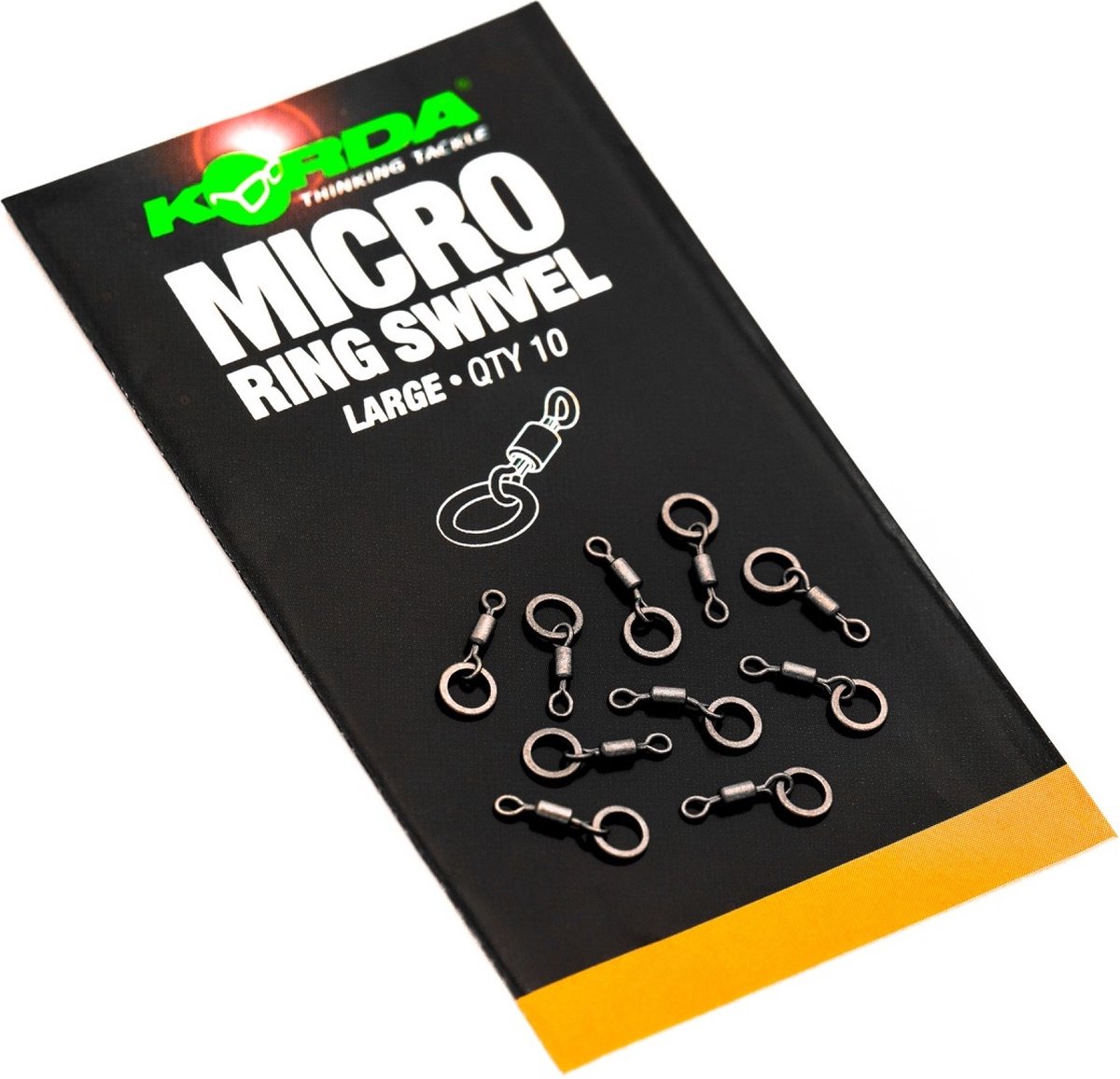 Korda Micro Rig Ring Swivel Large | Wartels