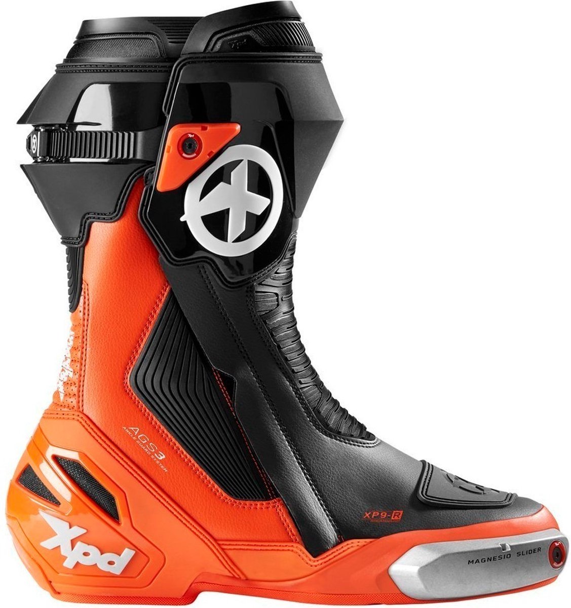 XPD XP-9 R Black Orange Boots - Laars