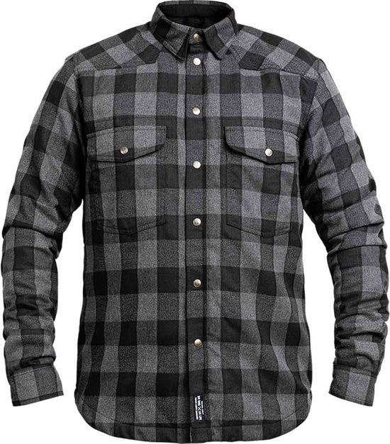 JOHN DOE MOTOSHIRT GREY BLACK XTM 2018 SHIRT M - Maat -