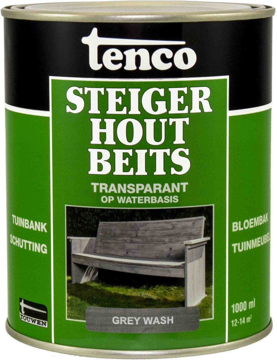 Tenco Steigerhoutbeits Antraciet 2,5 liter – foto 7