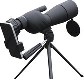 S-M Commerce Telescoop - Verrekijker - Mini Scoop - Spotting Scope - Vergroting 25-75 - Prisma BAK4 - 60MM - Zwart
