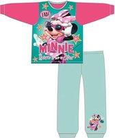Minnie Mouse pyjama - maat 92 - Disney Minnie Mouse Born to be a Star pyama - roze met groen