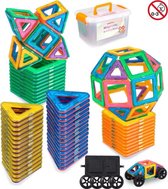 BOTC Magnetisch speelgoed - 40 delig - Magnetisch Bouwset - Baby/Peuter Stimuleringsspeelgoed - Stimuleer Creativiteit - Bouwset met magnetische blokken