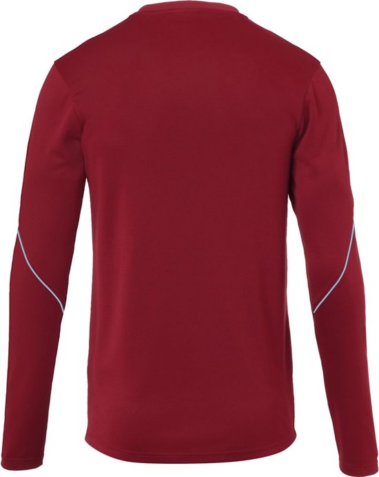 Uhlsport Stream 22 Maillot de Football Manches Longues Hommes - Bordeaux / Bleu Ciel | Taille: 3XL