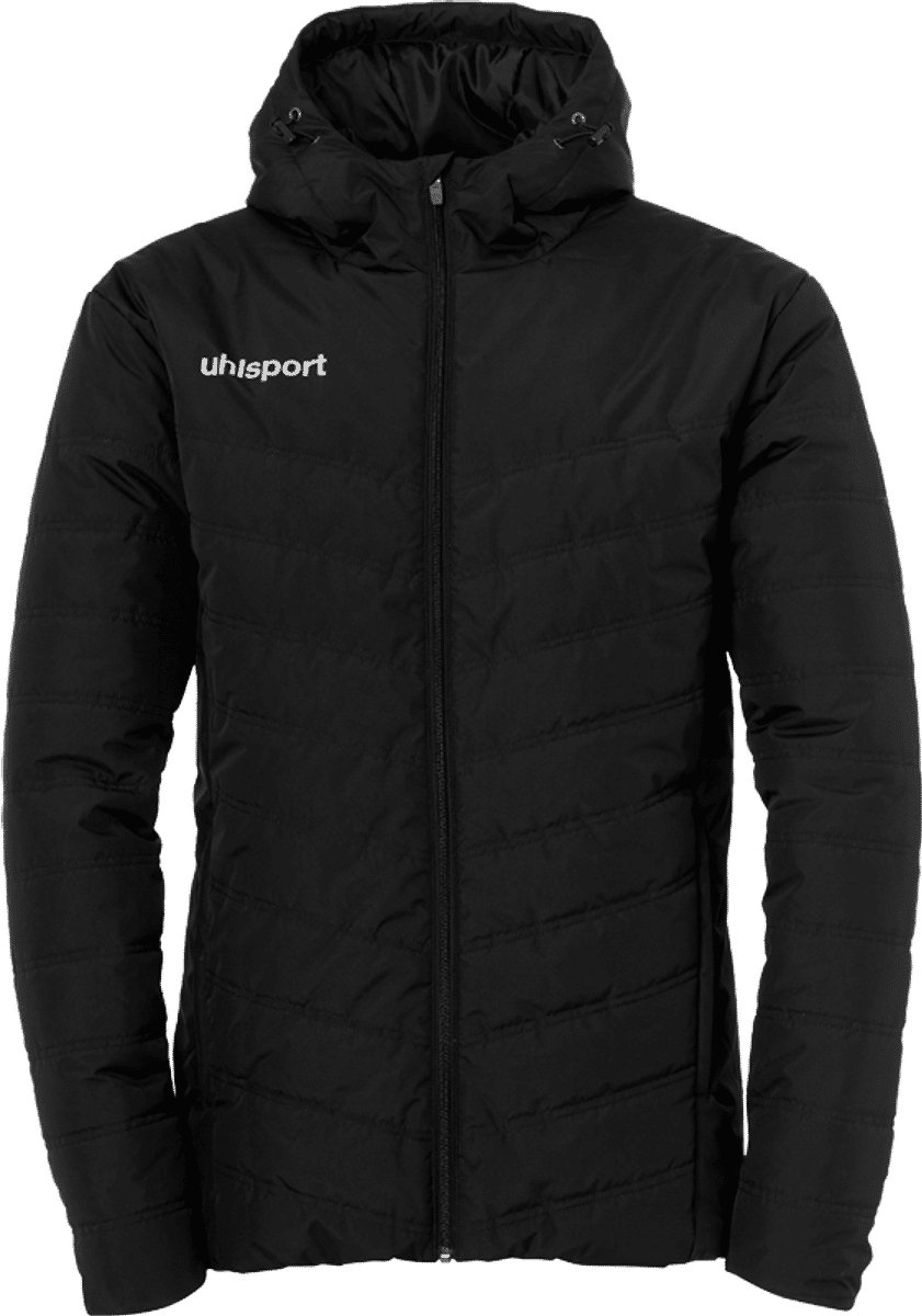Uhlsport Essential Winterjack Kinderen - Zwart / Wit | Maat: 116