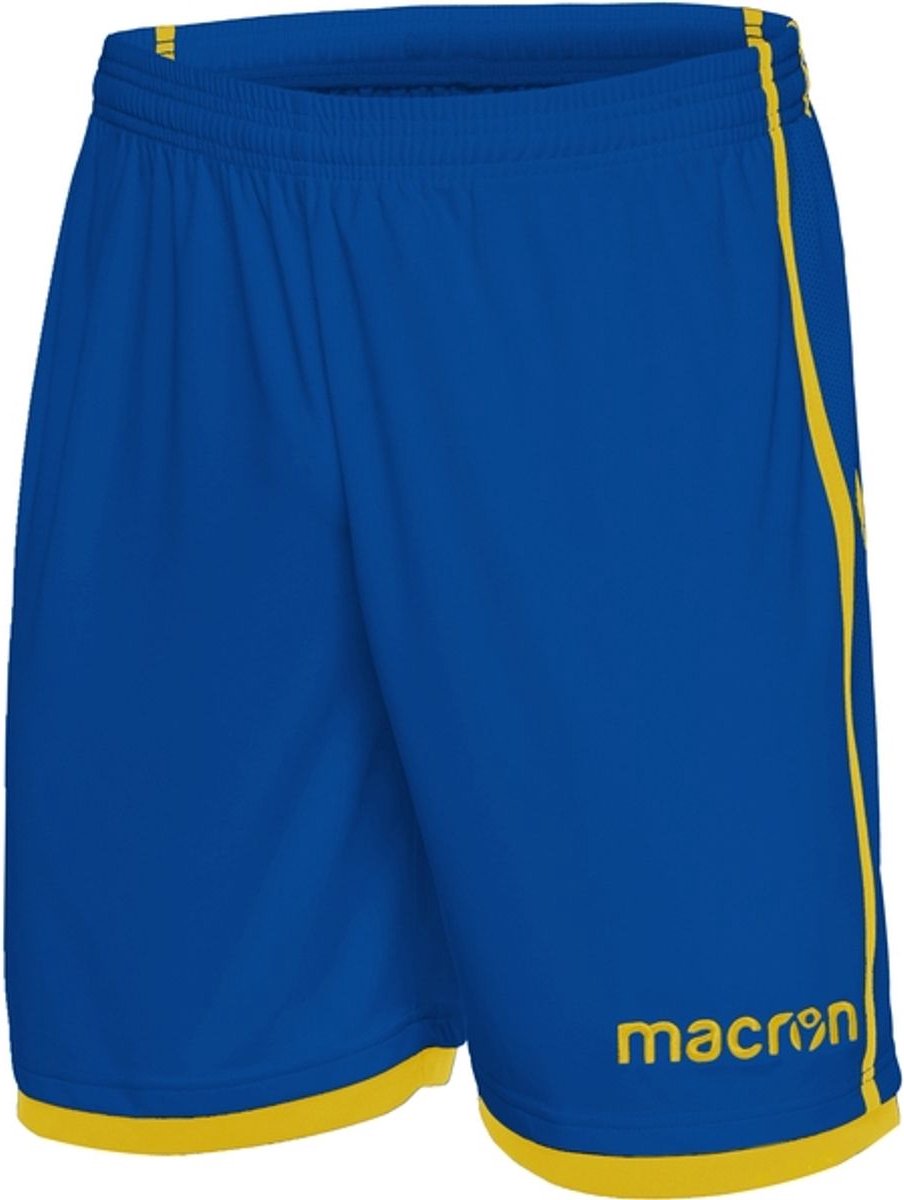 904x1200.jpg Macron Algol Short Heren - Royal / Geel | Maat: XXL - Afbeelding 1