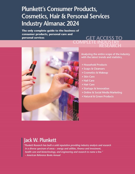 Plunkett's Consumer Products, Cosmetics, Hair & Personal Ser ... - cover