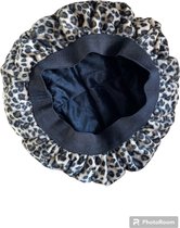 Heat Cap Lijnzaad Leopard - Heatcap - Deep Conditioning - Haar Herstellend - Conditioning Cap - Warmtekap - Thermische Haarverzorgingskap - Krullend haar - Krullend Haar Producten - Curly Girl - Curly Hair