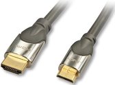 Lindy 41436 HDMI kabel 1 m HDMI Type A (Standaard) HDMI Type C (Mini) Zwart