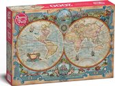 Great Discoveries World Map Puzzel 2000 Stukjes
