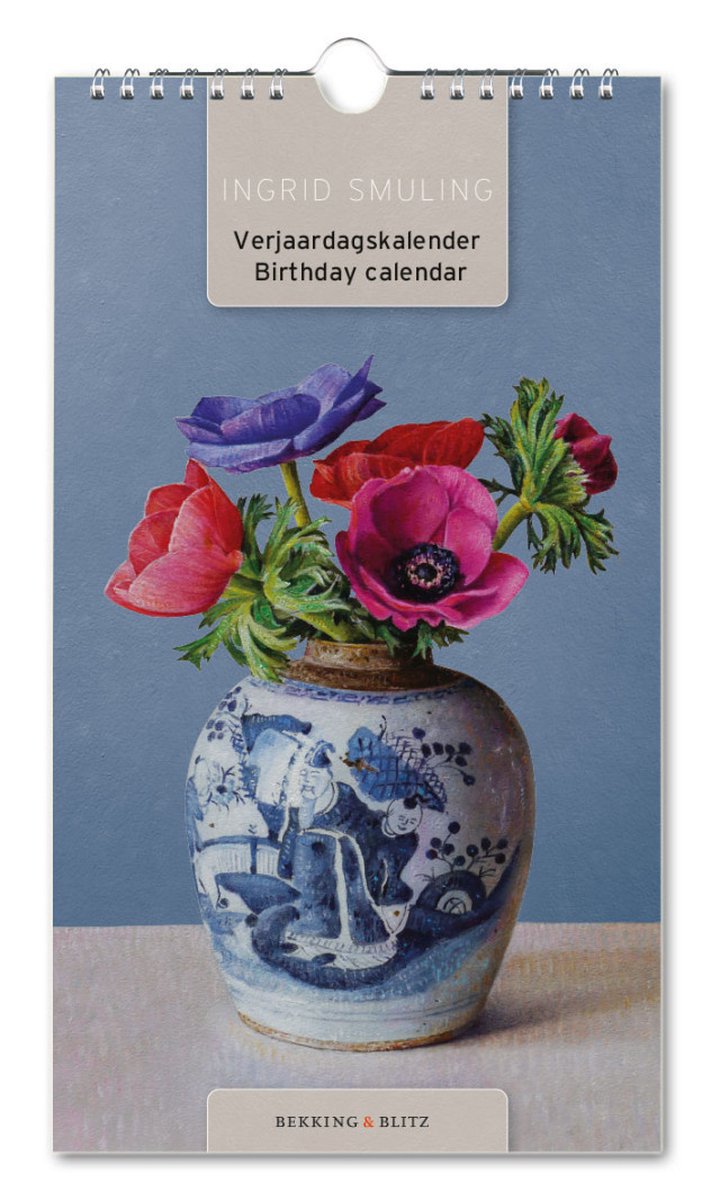 Bekking & Blitz Ingrid smuling verjaardagskalender