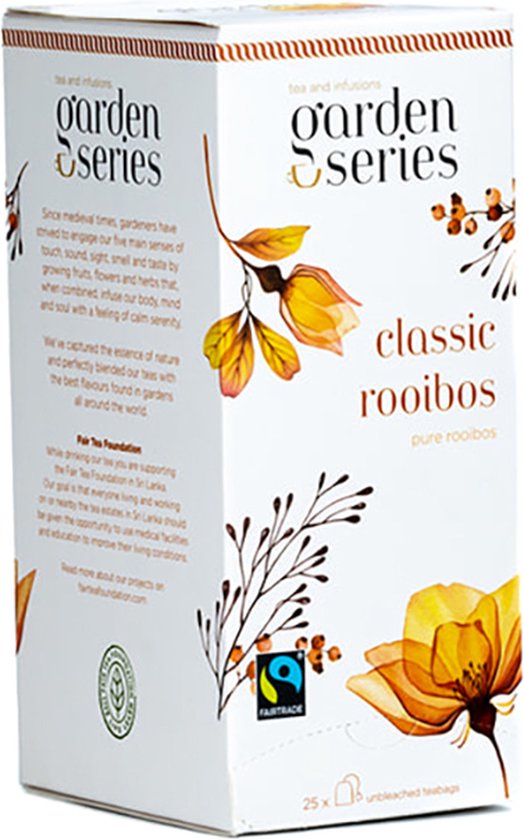 Garden series – Rooibos – Classic Rooibos (25 theezakjes)