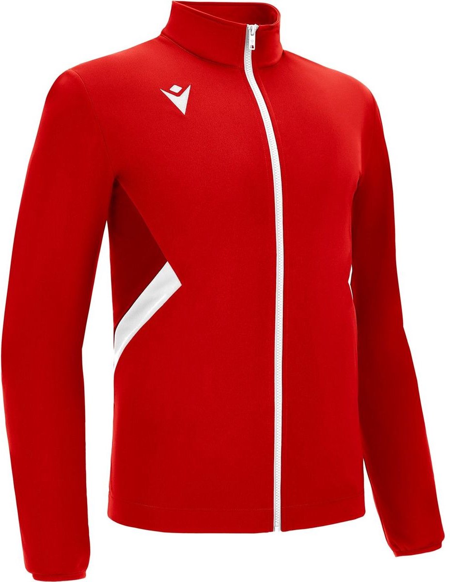 Macron Victory Raijin Polyestervest Heren - Rood / Wit | Maat: XL