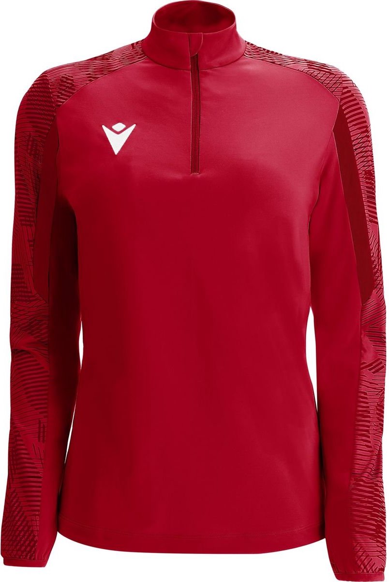 Macron Excellence Dora Ziptop Kinderen - Rood | Maat: 9-10 Y