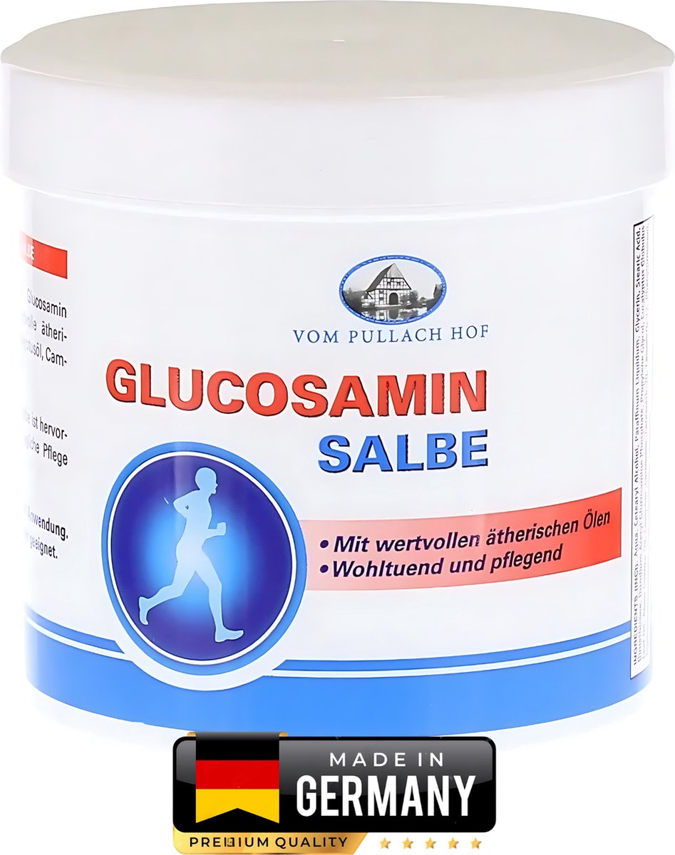 Glucosamine Zalf 250ml - van de Pullach Hof Spieren en gewrichten -NIEUW!