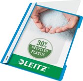 Leitz Snelhechter A4 - 30% pre-consumer gerecycled plastic - 25 stuks - Lichtblauw