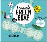 3x Marcel's Green Soap Toiletblok Munt & Eucalyptus