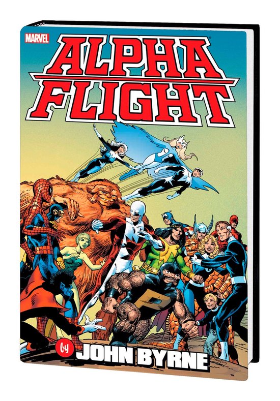 Foto: Alpha flight by john byrne omnibus new printing 