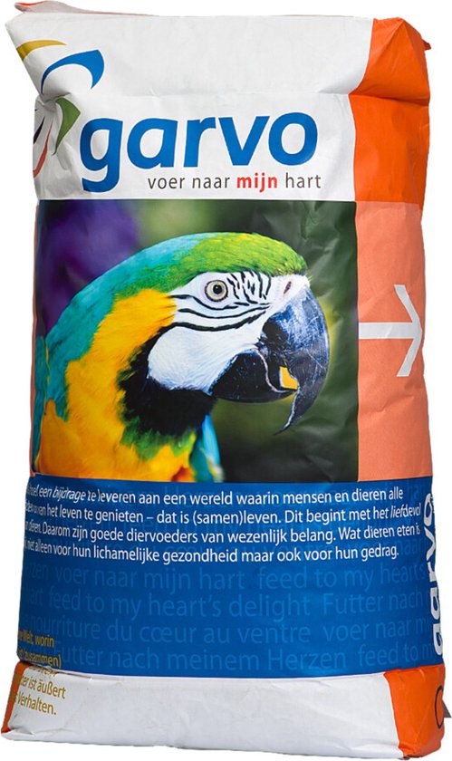 Garvo Papegaaienvoer Melange 15 kg