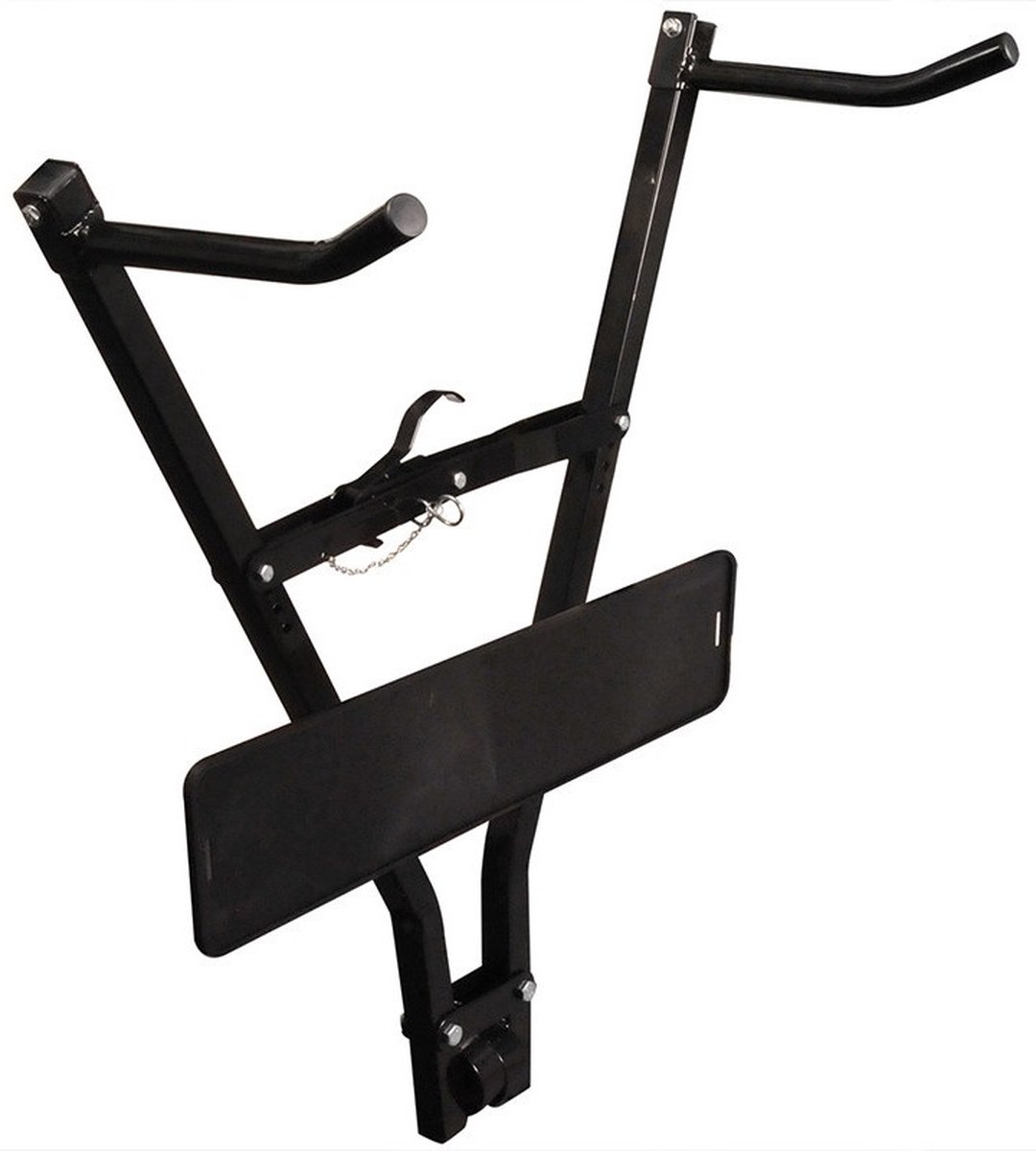 Fietsendrager met kentekenplaathouder - Auto trekhaak fietsendrager - Auto accessoires