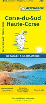 Corse - du - sud / haute - corse 11345 carte 'local' ( France ) carte Michelin