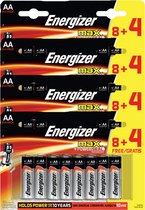 Energizer - Alkaline Batterij - AA - 1.5 V - 40 stuks - 2700 mAh