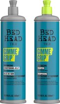 Bed Head by TIGI - Gimme Grip Set - Shampoo & Conditioner - 2 x 600ml - Revitaliserend