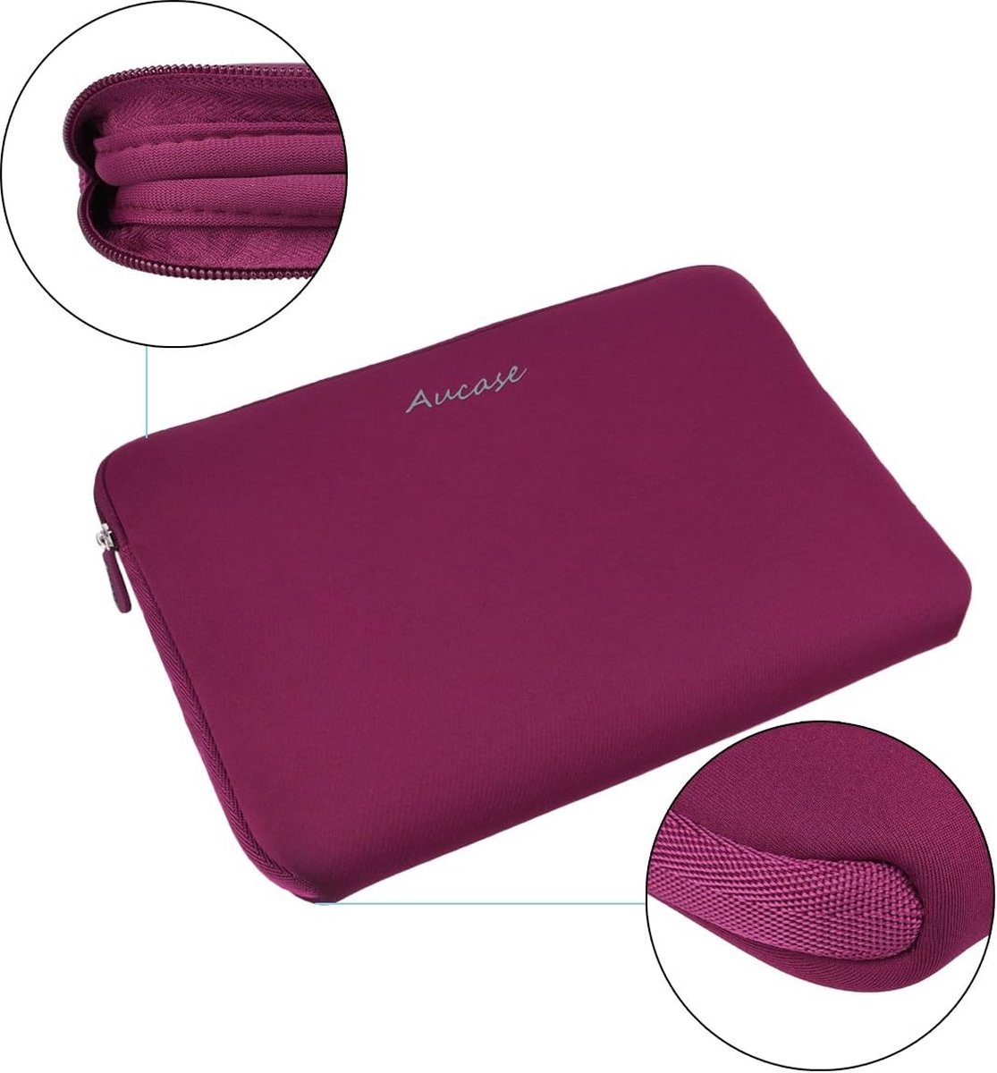 Image of 11,6-12,5 inch Laptophoes, Tablet Aktetas Draagtas, Dieste Lichte Neopreen Waterbestendig Bescherming Laptop Beschermhoes