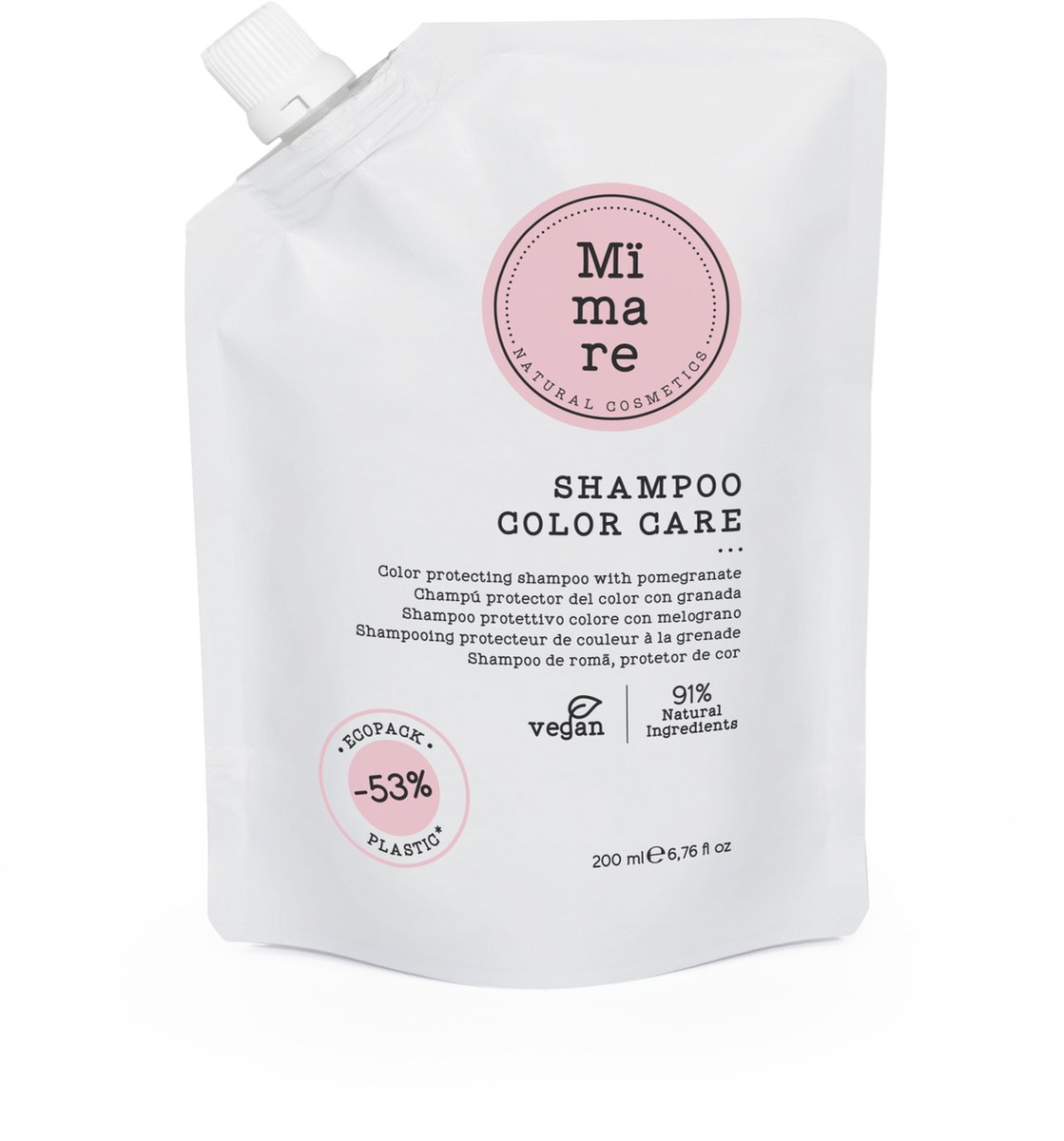 MÏMARE - COLOR CARE SHAMPOO 200ML - Gekleurd Haar - Duurzaam - Haarverzorging