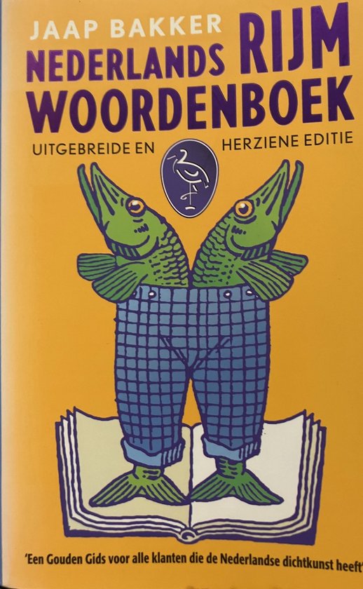 Omslag van Nederlands rijmwoordenboek door Jaap Bakker