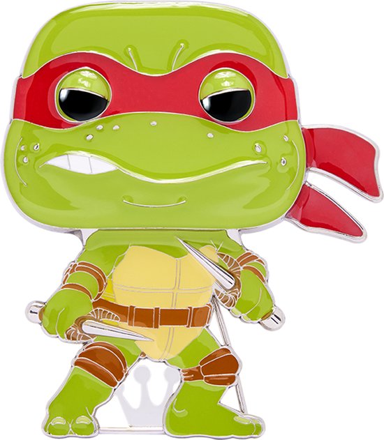 Loungefly: Funko Pop! Pins Cartoons: TMNT - Raphael Grote Emaille POP Pin
