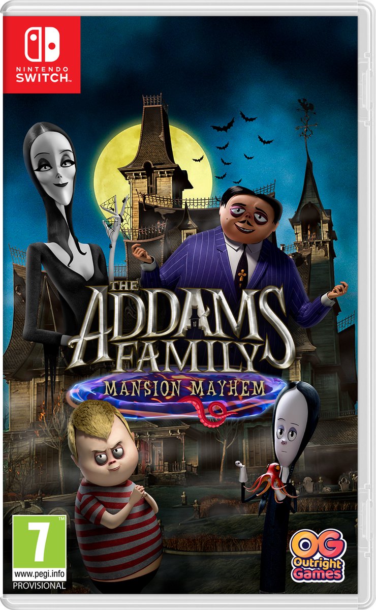 Addams Family : Mansion Mayhem - Switch