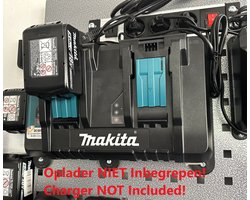 Houder Combo geschikt voor Makita LXT 18V - BL18 Batterij houder - Tool houder - DC18RD Oplader houder - Wandbevestiging - Wall Mount