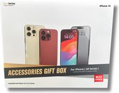 Vitalify® 6- in 1 Accessoires Gift Box voor Iphone 15 [ Powerbank/Earbuds/Magsafehoes/20W USB-C Lader + Kabel (geschikt voor mobiele telefoons van Apple)