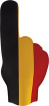 Funny Fashion Supporters feestartikelen - foam hand - vlag Belgie - 50 cm - Landen versiering