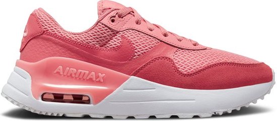 Nike Air Max Systm Baskets pour femmes pour femmes (taille 40) Rose/ Wit/Rouge - Décontracté