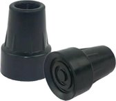 Bodega Krukdoppen 19 mm Anti-Slip Set van 2 - Zwart