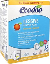 Ecodoo Vloeibaar Wasmiddel Geconcentreerd Perzik 5L Bag in Box